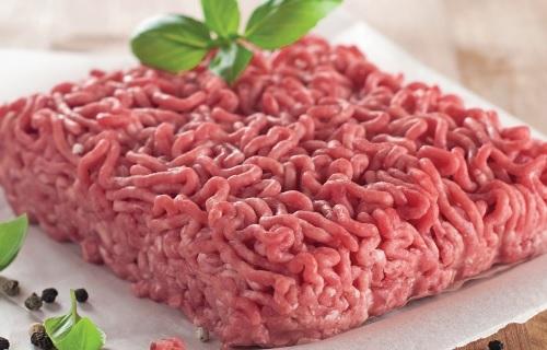 Boeuf hache miniature