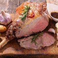 1. Gigot d'agneau (suggestion de présentation)